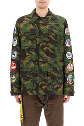 SAFARI JACKET WITH DECORATIVE PATCHES